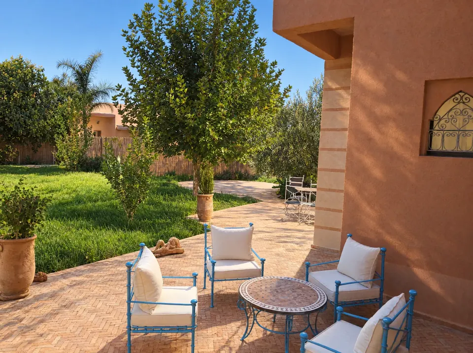 Villa de style marocain avec piscine en zellige, Al Ouidane, Marrakech