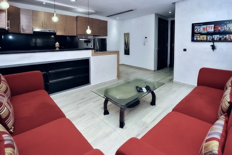 Appartement meublé d'une chambre à Belvédère, Casablanca