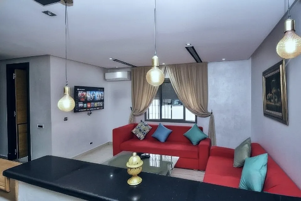 Appartement meublé d'une chambre à Belvédère, Casablanca