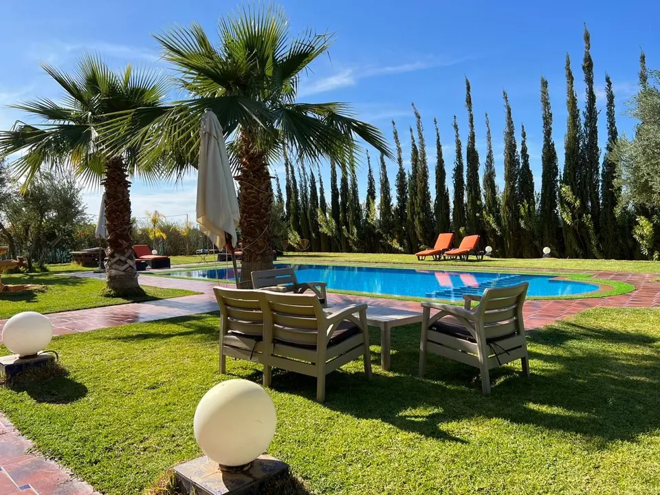 Domaine de deux villas avec deux piscines, Souihla, Marrakech