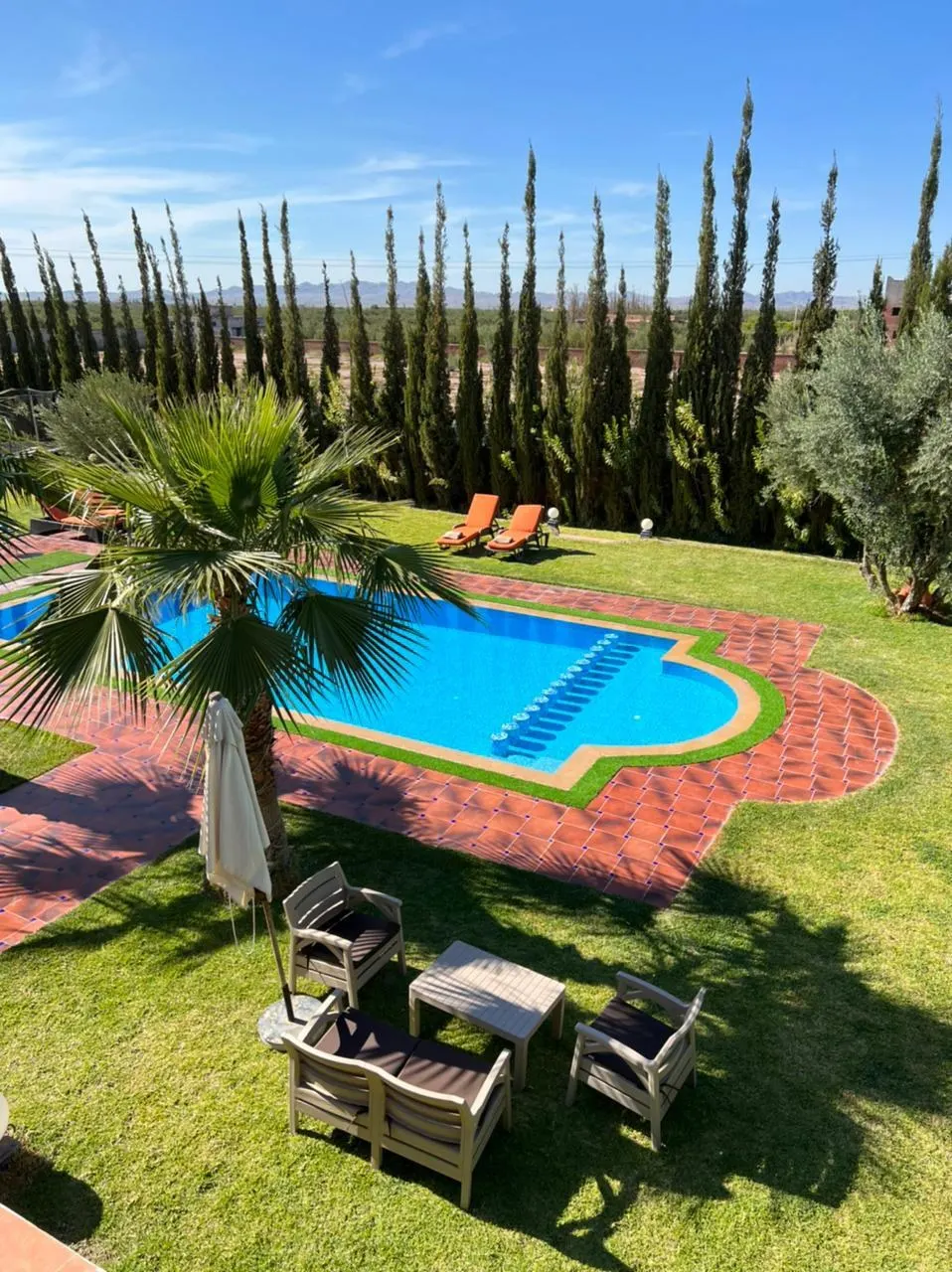 Domaine de deux villas avec deux piscines, Souihla, Marrakech