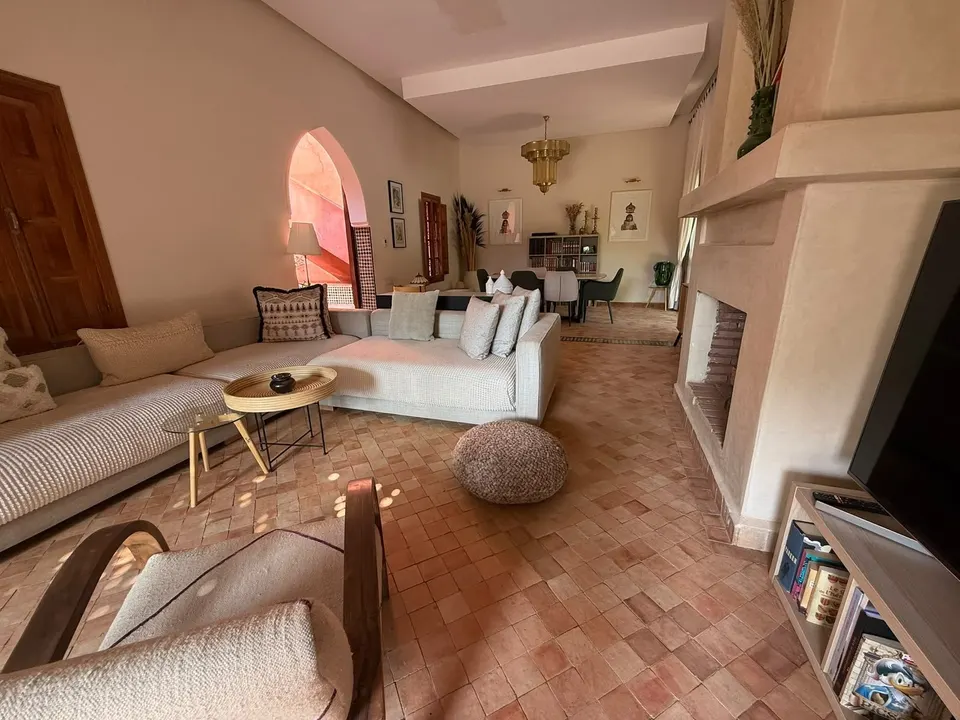 Villa de style riad à la Palmeraie, Marrakech