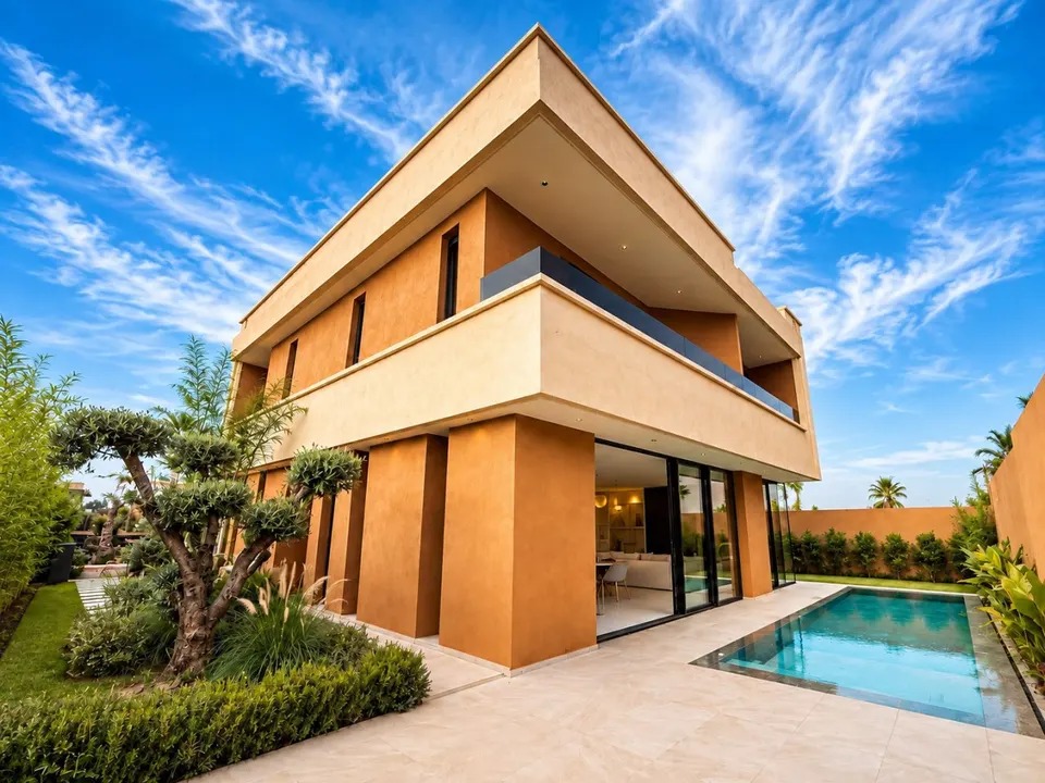 Villa avec cinq suites et piscine privée, route de Tahanaout, Marrakech