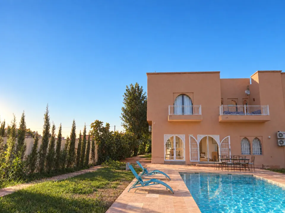 Villa de style marocain avec piscine en zellige, Al Ouidane, Marrakech